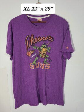 Homage Phoenix Suns Teenage Mutant Ninja Turtles Donatello XL T-Shirt NBA TMNT